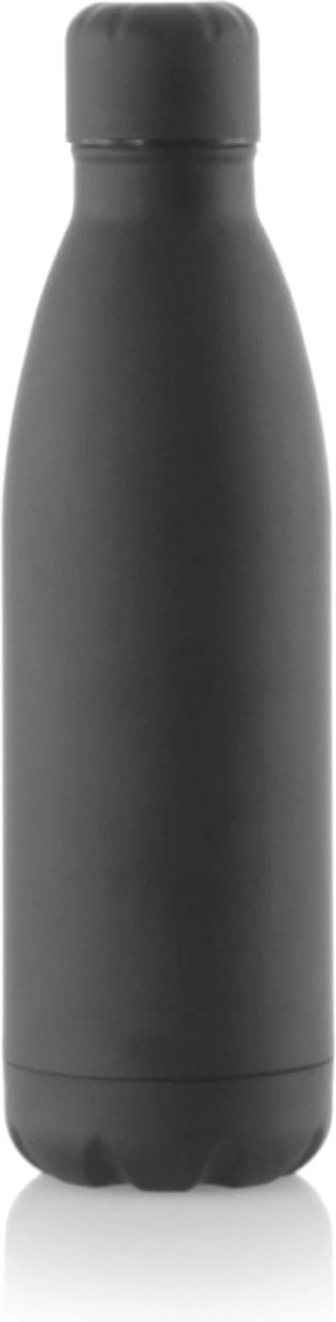 Merkloos Waterfles - Drinkfles RVS - Roestvrijstaal - 790 Ml - Zwart 3 Merkloos Waterfles - Drinkfles RVS - Roestvrijstaal - 790 Ml - Zwart