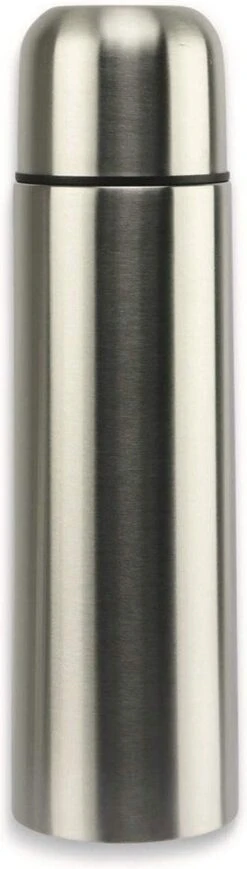 Excellent Basis Thermoskan | Isolatiekan Bullet 0.75 Ltr | Roestvrijstale Drinkbeker | Zilver -Waterfles Voor Buiten 341x1200 3