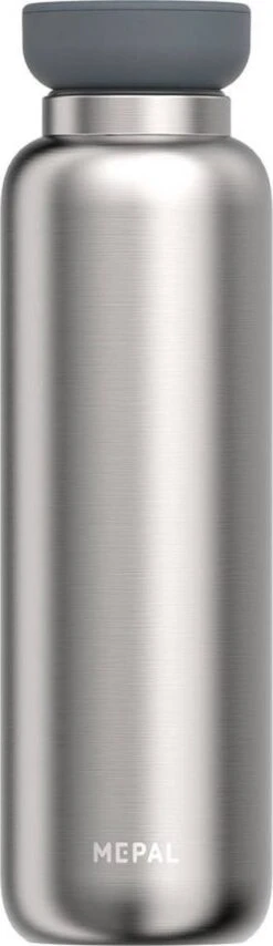 Mepal – Isoleerfles Ellipse 900 Ml – Houdt Je Drankje 12 Uur Warm En 24 Uur Koud – Natural Brushed – Geschikt Voor Bruiswater – Thermosfles – Lekdicht -Waterfles Voor Buiten 347x1200 12