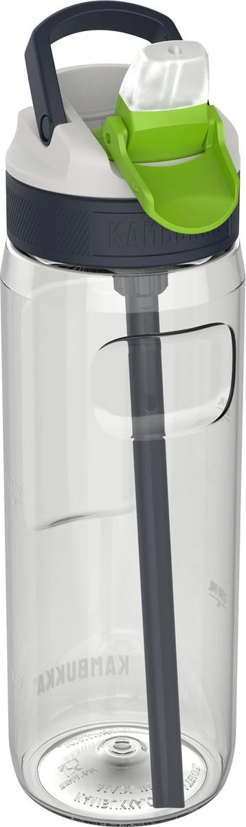 Kambukka Lagoon Drinkfles 750ml - Clear Met Geïntegreerd Rietje 11 Kambukka Lagoon Drinkfles 750ml - Clear Met Geïntegreerd Rietje - Afbeelding 9