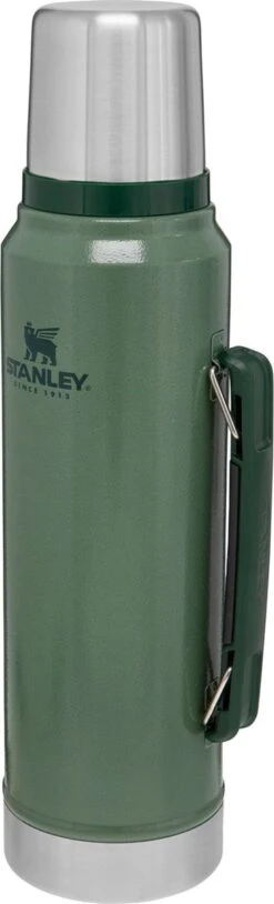 Stanley The Legendary Classic Bottle 1,00L - Thermosfles - Hammertone Green -Waterfles Voor Buiten 364x1200 10