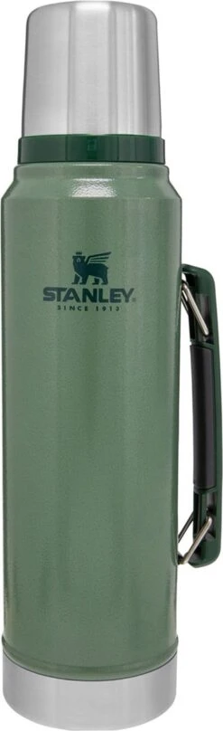 Stanley The Legendary Classic Bottle 1,00L - Thermosfles - Hammertone Green -Waterfles Voor Buiten 367x1200 14