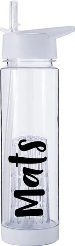 Merkloos Lacardia Waterfles Met Naam - 700 Ml - Fruit Filter- Transparant -Waterfles Voor Buiten 368x1200 1