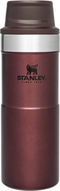 Stanley Trigger-Action Travel Mug 0.35L - Thermosfles - Hammertone Green -Waterfles Voor Buiten 378x1200 7