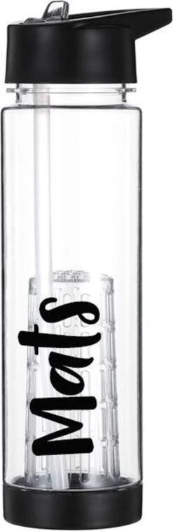 Merkloos Waterfles Zwart Met Naam - Fruit Filter - Waterfles Met Rietje - Drinkbeker Met Fruit Infuser - 700 Ml 12 Merkloos Waterfles Zwart Met Naam - Fruit Filter - Waterfles Met Rietje - Drinkbeker Met Fruit Infuser - 700 Ml -Waterfles Voor Buiten 392x1200 7