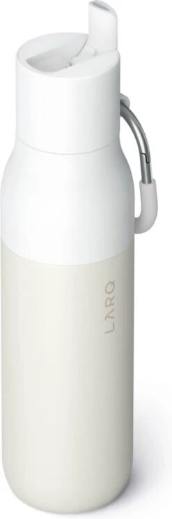 LARQ BFDGW050A Drinkfles Dagelijks Gebruik, Fitness, Wandelen, Sporten 430 Ml Roestvrijstaal Wit -Waterfles Voor Buiten 399x1200