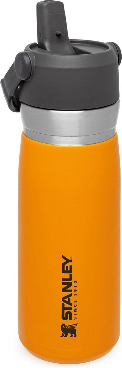 Stanley The IceFlow™ Flip Straw Water Bottle 0,65L - Thermosfles - Saffron 3 Stanley The IceFlow™ Flip Straw Water Bottle 0,65L - Thermosfles - Saffron