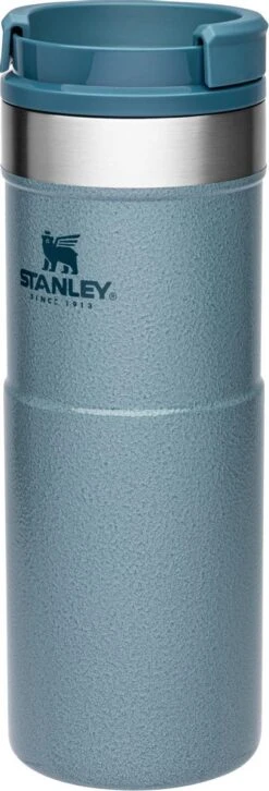 Stanley The NeverLeak™ Travel Mug 0,47L NEW - Thermosfles - Hammertone Ice 19 Stanley The NeverLeak™ Travel Mug 0,47L NEW - Thermosfles - Hammertone Ice -Waterfles Voor Buiten 408x1200 2