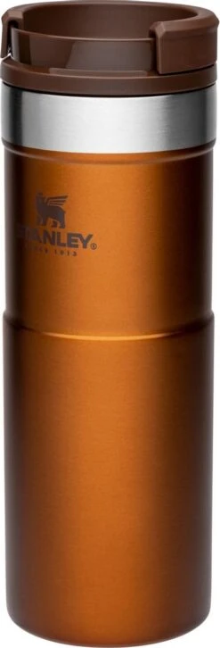 Stanley The NeverLeak™ Travel Mug 0,47L NEW - Thermosfles - Maple -Waterfles Voor Buiten 408x1200