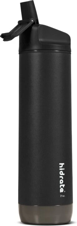 Hidrate Spark Straw Slimme Waterfles - Staal - 620ml - LED Verlichting - Zwart -Waterfles Voor Buiten 411x1200 2