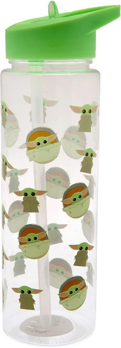 Pyramid International Star Wars: The Mandalorian - Grogu - Waterfles - Wit En Groen - 540ml 3 Pyramid International Star Wars: The Mandalorian - Grogu - Waterfles - Wit En Groen - 540ml