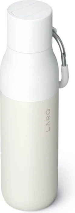 LARQ BFDGW050A Drinkfles Dagelijks Gebruik, Fitness, Wandelen, Sporten 430 Ml Roestvrijstaal Wit -Waterfles Voor Buiten 426x1200