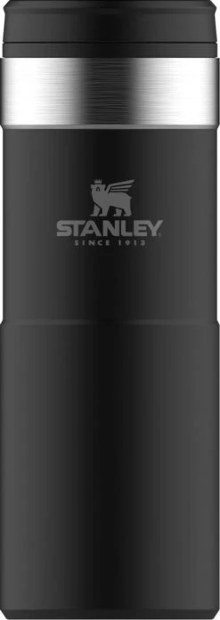 Stanley The NeverLeak™ Travel Mug 0,35L NEW - Thermosfles - Matt Black -Waterfles Voor Buiten 426x1200 4
