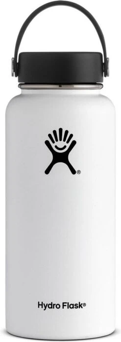 Hydro Flask Wide Mouth Flex Cap Drinkfles (946 Ml) - Wit