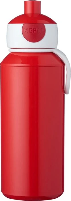 Mepal Campus Pop-Up Drinkfles 400 Ml - Rood