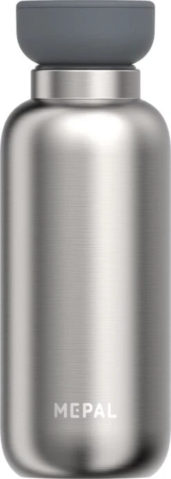 Mepal – Isoleerfles Ellipse 350 Ml – Houdt Je Drankje 9 Uur Warm En 12 Uur Koud – Natural Brushed – Geschikt Voor Bruiswater – Thermosfles – Lekdicht -Waterfles Voor Buiten 430x1200 6