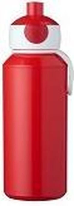Mepal Campus Pop-Up Drinkfles 400 Ml - Rood -Waterfles Voor Buiten 431x1200