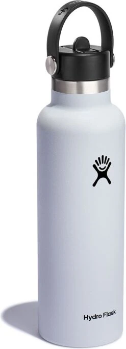 Hydro Flask Standard Mouth Flex Straw Cap Drinkfles (621 Ml) - White -Waterfles Voor Buiten 435x1200 4