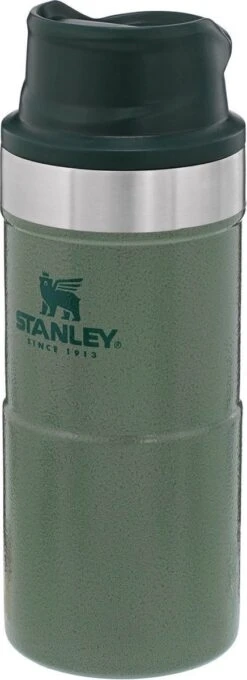 Stanley Trigger-Action Travel Mug 0.35L - Thermosfles - Hammertone Green -Waterfles Voor Buiten 436x1200 2