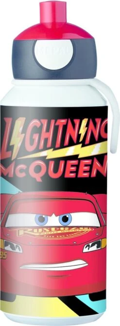 Mepal Drinkfles Pop-up Cars Go 400ml -Waterfles Voor Buiten 443x1200