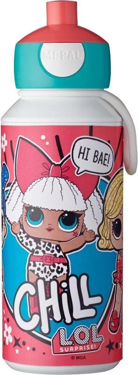 Mepal Campus Pop-Up Drinkfles L.O.L. Suprise 400 Ml 3 Mepal Campus Pop-Up Drinkfles L.O.L. Suprise 400 Ml