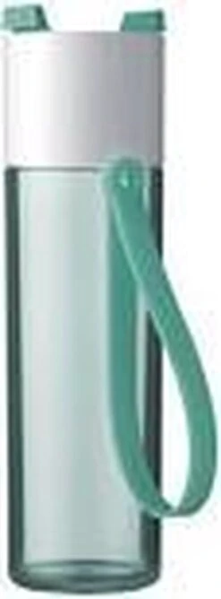 Mepal – Drinkfles JustWater – 500 Ml – Nordic Green – Waterfles – Drinkt Als Een Glas – Lekvrij -Waterfles Voor Buiten 444x1200 2