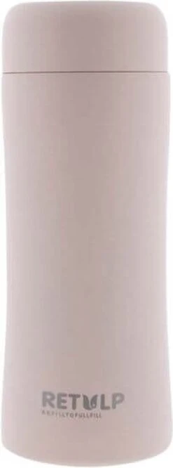 Retulp - Tumbler Thermosbeker – Champagne Pink – 300 Ml - Thermosfles - Roze -Waterfles Voor Buiten 445x1200 1