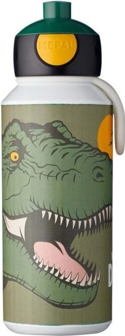 Mepal Drinkfles Pop-up Dino 400ml -Waterfles Voor Buiten 449x1200 2