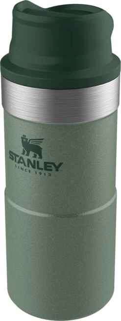 Stanley Trigger-Action Travel Mug 0.35L - Thermosfles - Hammertone Green -Waterfles Voor Buiten 453x1200 8