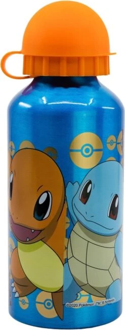 Pokémon Aluminium Drinkfles - Blauw - 400 Ml -Waterfles Voor Buiten 457x1200 16