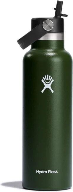 Hydro Flask Standard Mouth Flex Straw Cap Drinkfles (621 Ml) - Olive 10 Hydro Flask Standard Mouth Flex Straw Cap Drinkfles (621 Ml) - Olive -Waterfles Voor Buiten 460x1200 9