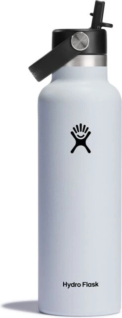 Hydro Flask Standard Mouth Flex Straw Cap Drinkfles (621 Ml) - White -Waterfles Voor Buiten 462x1200 7