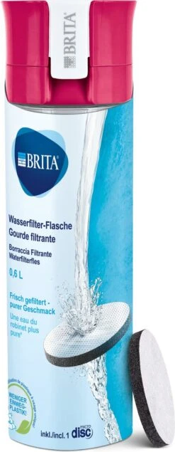 BRITA - Waterfilterfles VITAL - 0,6L - Roze - Inclusief 1 MicroDisc Waterfilter -Waterfles Voor Buiten 467x1200 1