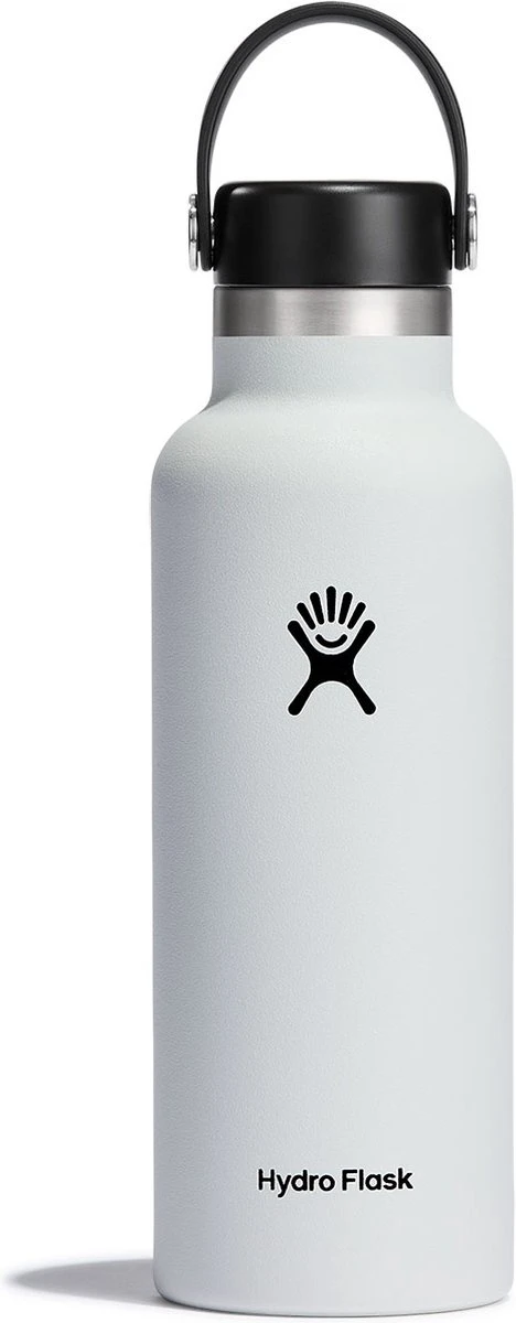 Hydro Flask Standard Mouth Flex Cap Drinkfles (532 Ml) - Wit 3 Hydro Flask Standard Mouth Flex Cap Drinkfles (532 Ml) - Wit