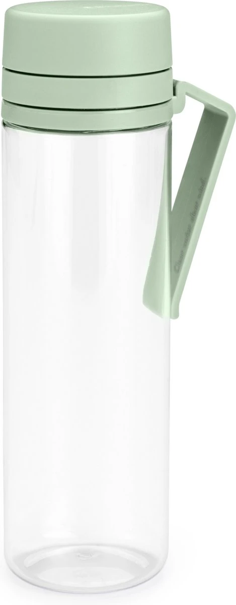Brabantia Make & Take Drinkfles Met Fruitfilter - 0,5 L - Jade Green 4 Brabantia Make & Take Drinkfles Met Fruitfilter - 0,5 L - Jade Green - Afbeelding 2