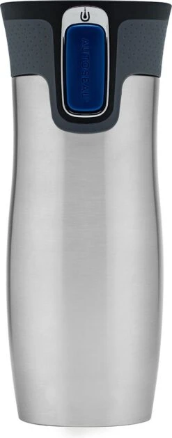 Contigo Westloop Drinkfles - Stainless Steel - 470ml -Waterfles Voor Buiten 471x1200
