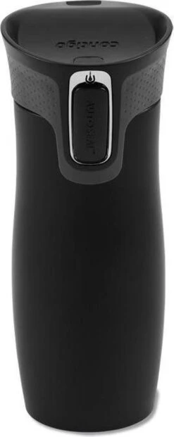 Contigo Westloop Drinkfles - Matte Black - 470ml - Zwart -Waterfles Voor Buiten 477x1200