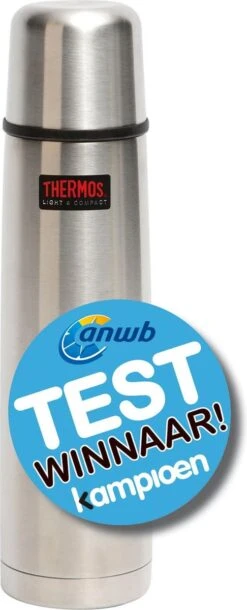 Thermos Isoleerfles - Thermax - 1 Liter - Zilver -Waterfles Voor Buiten 486x1200 4