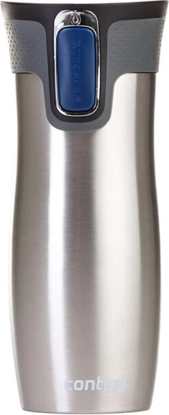 Contigo Westloop Drinkfles - Stainless Steel - 470ml
