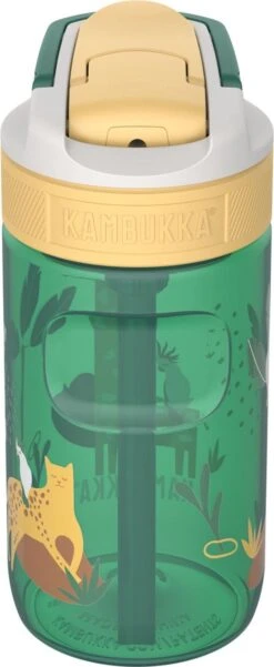 Kambukka Lagoon Drinkfles 400ml -Wild Safari Met Geïntegreerd Rietje -Waterfles Voor Buiten 493x1200