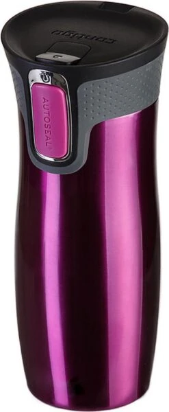Contigo Westloop Drinkfles - Raspberry Pink - 470ml 40 Contigo Westloop Drinkfles - Raspberry Pink - 470ml -Waterfles Voor Buiten 494x1200