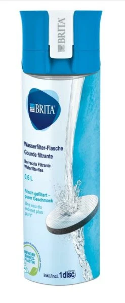 BRITA - Waterfilterfles VITAL - 0,6L - Blauw - Inclusief 1 MicroDisc Waterfilter -Waterfles Voor Buiten 496x1200 1
