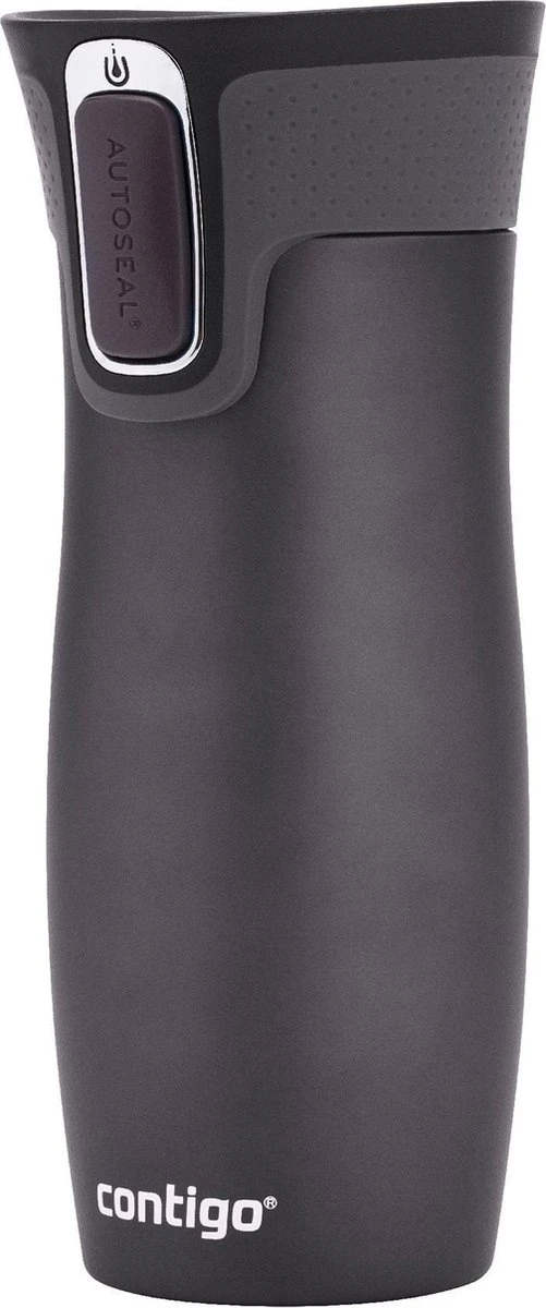 Contigo Westloop Thermosbeker – Autoseal - 470ml - Gunmetal Grey 5 Contigo Westloop Thermosbeker – Autoseal - 470ml - Gunmetal Grey - Afbeelding 3