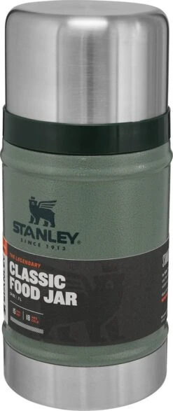 Stanley The Legendary Classic Food Jar 0,7L - Thermosfles - Hammertone Green -Waterfles Voor Buiten 505x1200 5
