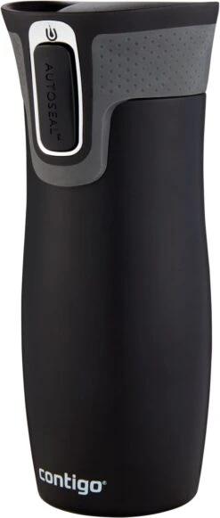 Contigo Westloop Drinkfles - Matte Black - 470ml - Zwart -Waterfles Voor Buiten 510x1200