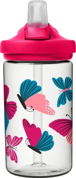 CamelBak Eddy+ Kids - Drinkfles - 400 Ml - Transparant (Colorblock Butterflies) -Waterfles Voor Buiten 515x1200 1