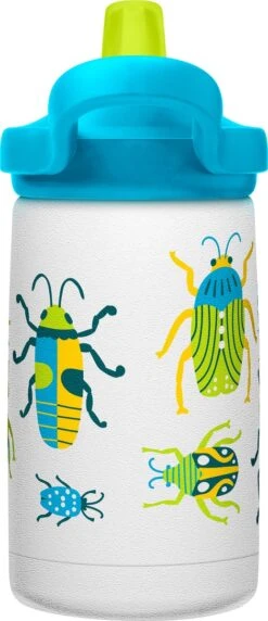 CamelBak Eddy+ Kids SST Vacuum Insulated - Isolatie Drinkfles - 350 Ml - Wit (Bugs!) -Waterfles Voor Buiten 518x1200 1