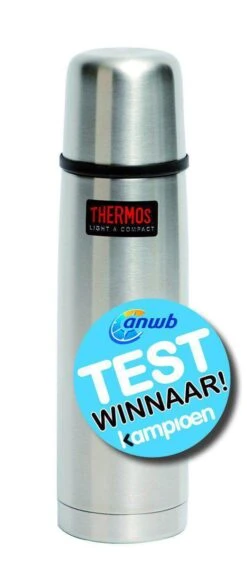Thermos Isoleerfles - Thermax - 500 Ml - Zilver -Waterfles Voor Buiten 520x1200 2