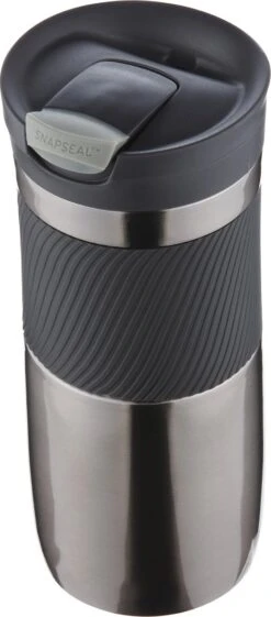 Contigo Byron Snapseal Thermosbeker - To Go - 470 Ml - Grijs -Waterfles Voor Buiten 528x1200