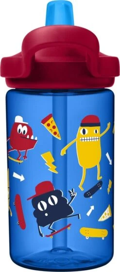 CamelBak Eddy+ Kids - Drinkfles - 400 Ml - Blauw (Skate Monsters) 14 CamelBak Eddy+ Kids - Drinkfles - 400 Ml - Blauw (Skate Monsters) -Waterfles Voor Buiten 529x1200 1